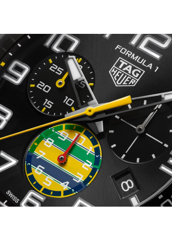 TAG Heuer Formula 1 Chronograph x Senna 43 CAZ101AX.BA0637