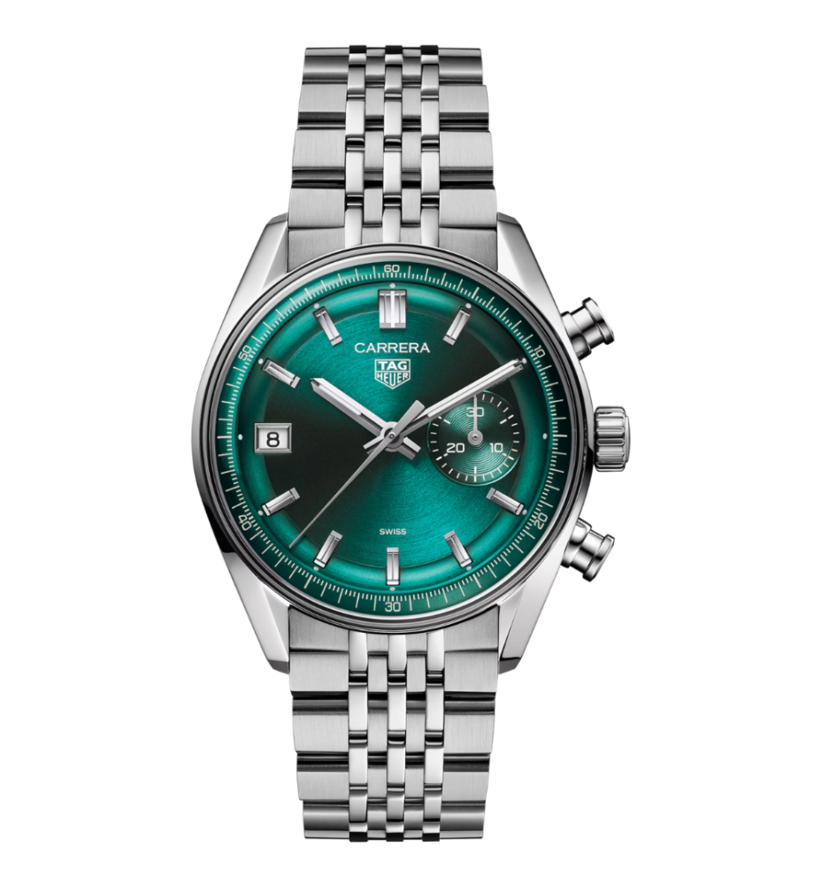 Tag Heuer Carrera Chronograph 39 mm bracciale acciaio CBS2211.BA0048