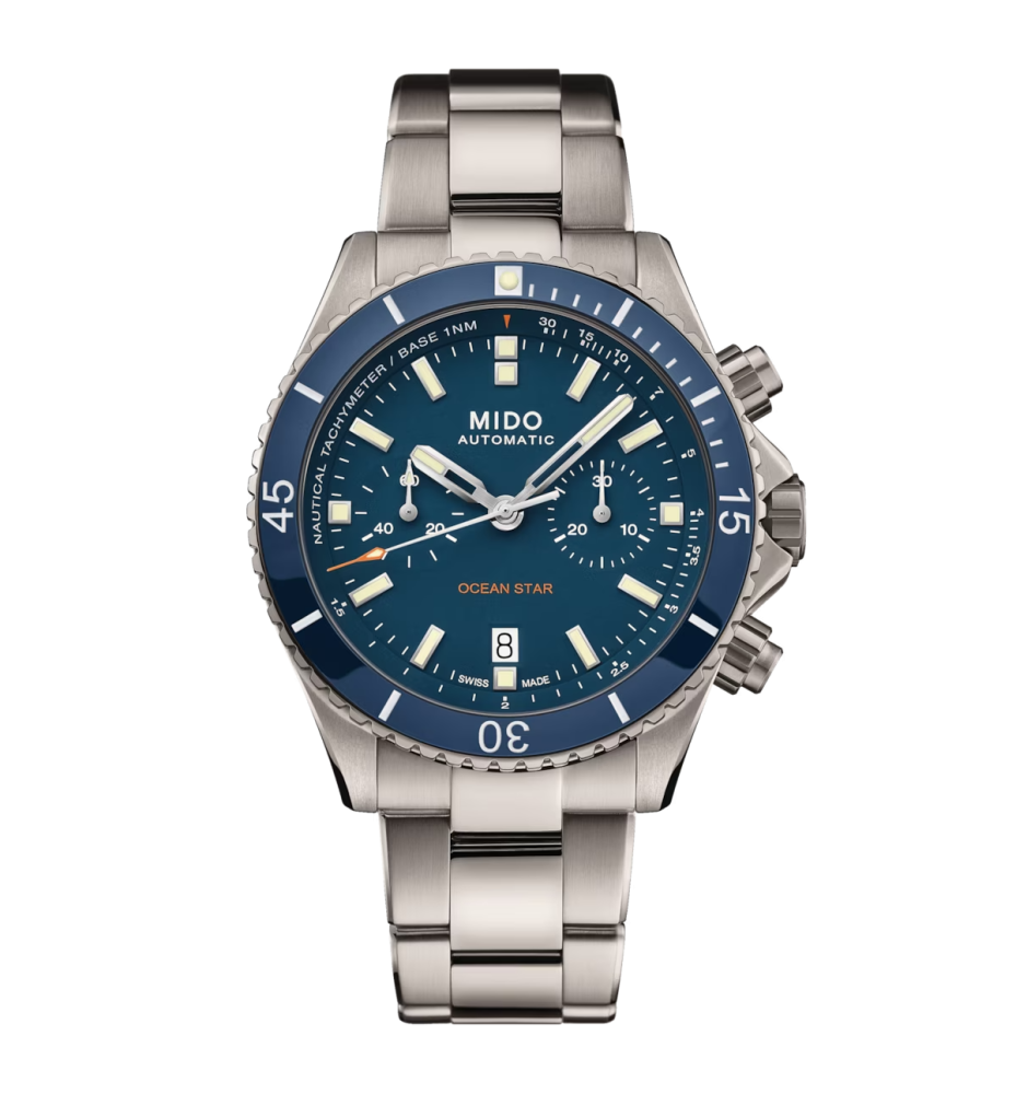 Mido Ocean Star Chronograph Lunetta Ceramica M0266274404100