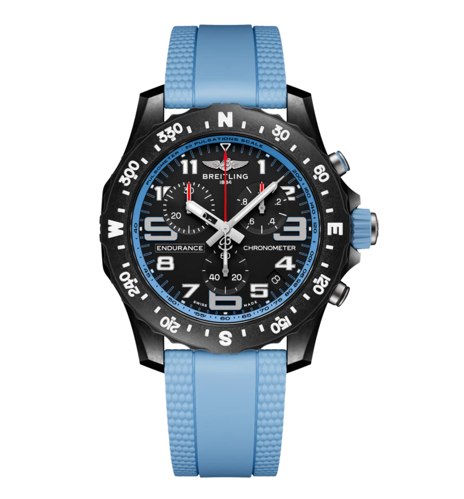 Breitling Endurance Pro 44 mm cinturino caucciù X82310281B1S2