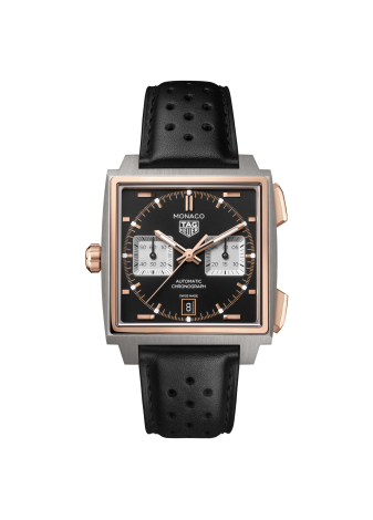 TAG Heuer Monaco Chronograph 39 Titanio/Oro CDW2150.FC8360