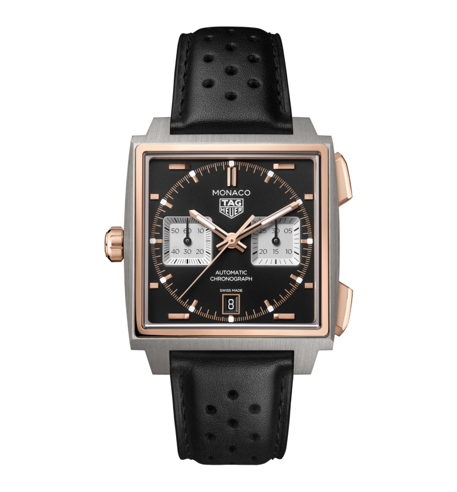TAG Heuer Monaco Chronograph 39 Titanio/Oro CDW2150.FC8360