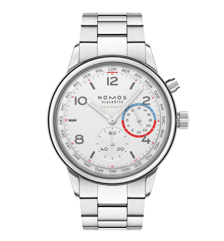 Nomos Club Sport neomatik ore nel mondo bianco 40 792