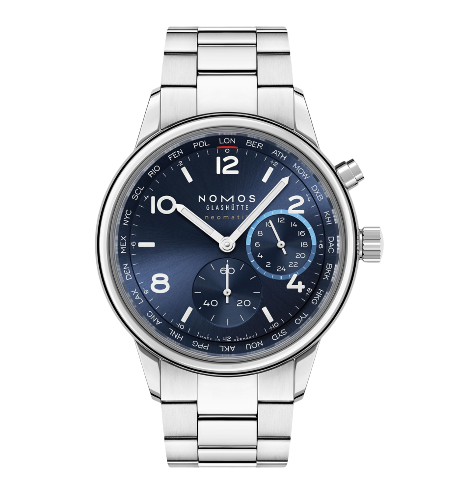 Nomos Club Sport neomatik ore nel mondo blu 40 790.SB