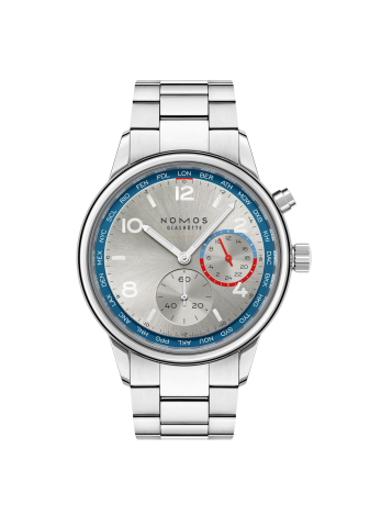 Nomos Club Sport neomatik ore nel mondo grigio 40 791.SB