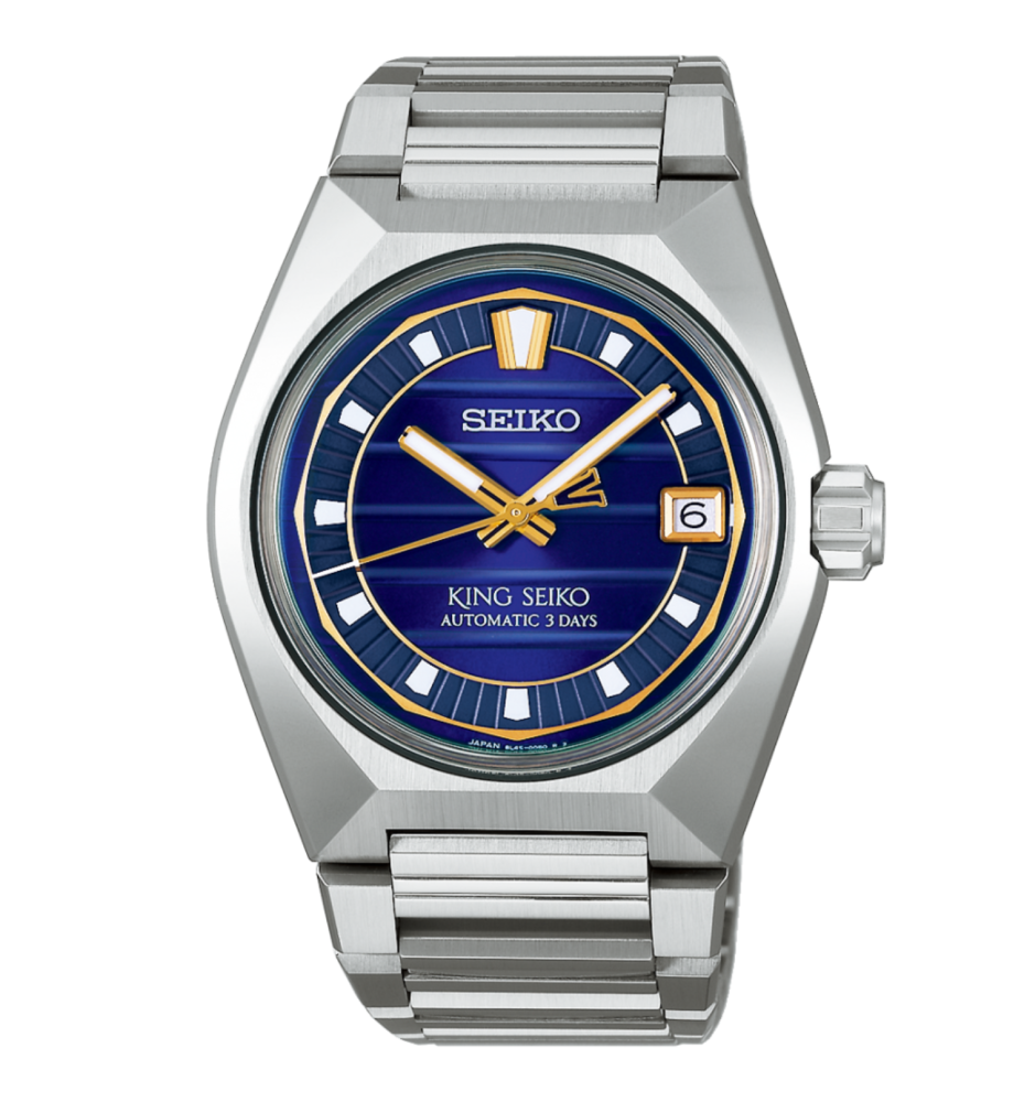Seiko King Seiko Automatico 3 sfere data 41 SLA083J1