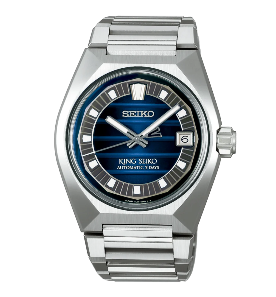 Seiko King Seiko Automatico 3 sfere data 41 SLA085J1