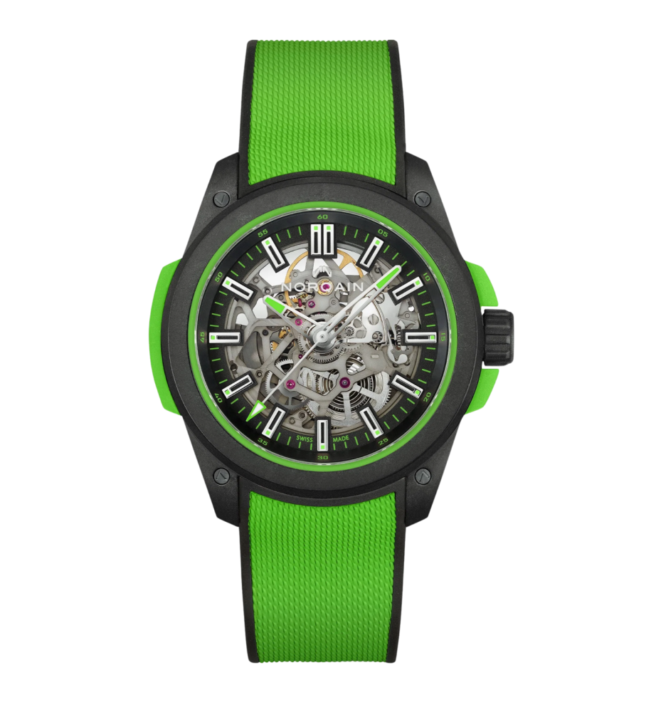 Norqain Wild One Skeleton Gecko 42 mm NNQ3000QBE2AS/B014