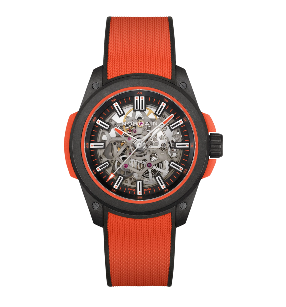 Norqain Wild One Skeleton Coral 42 mm NNQ3000QBR2AS/B013