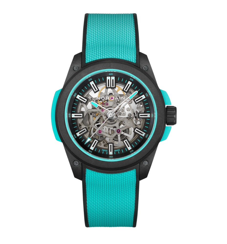 Norqain Wild One Skeleton Turquoise 42 mm NNQ3000QBQ1AS/B007