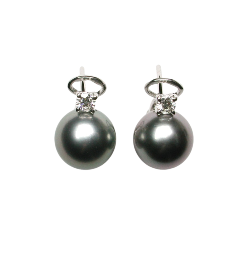 Damiani Orecchini perle Tahiti