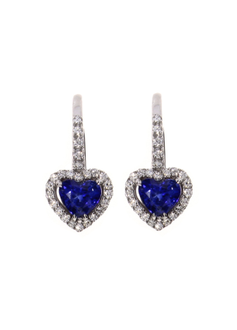 Damiani Orecchini Forme con diamanti e zaffiri