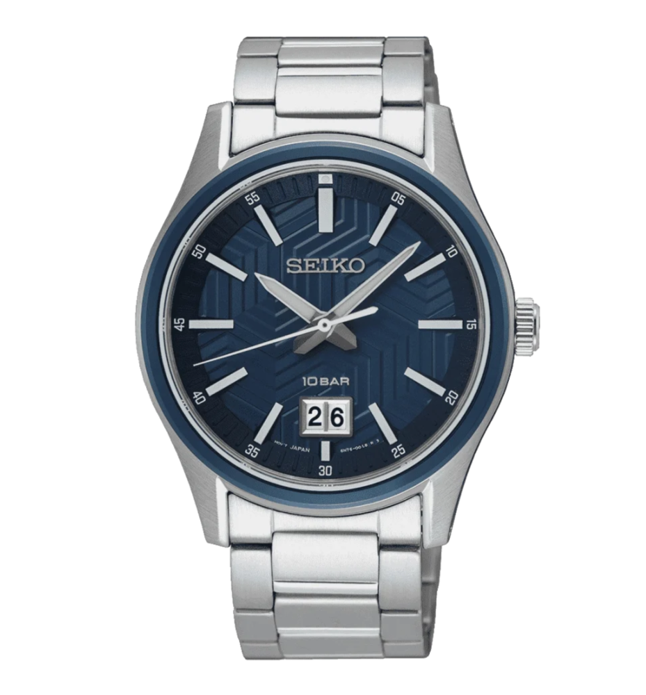 Seiko Orologio SPORT Quarzo 3 sfere Gran data 39.5 SUR559P1