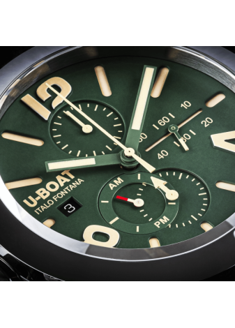 Orologio U-Boat Classico 45 Tungsteno Cas Green ref.9581