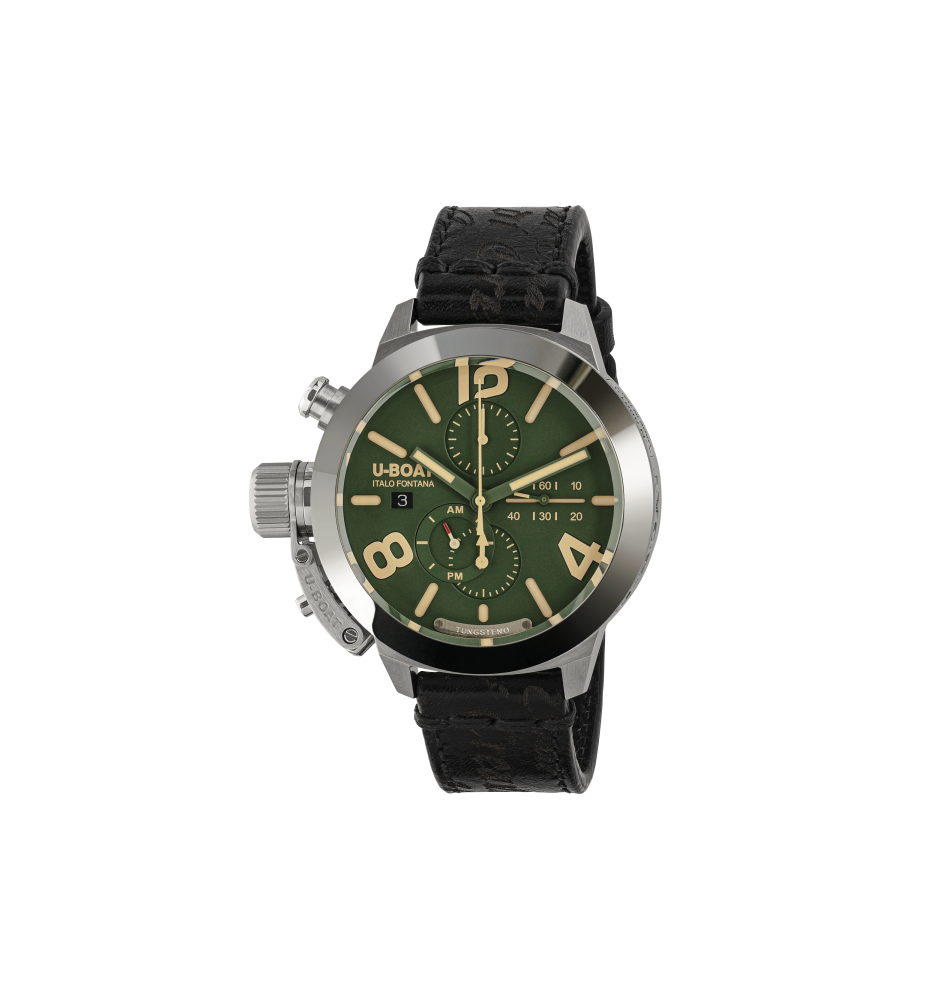 Orologio U-Boat Classico 45 Tungsteno Cas Green ref.9581