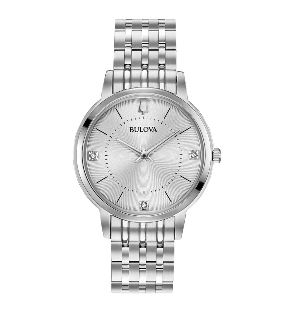 Bulova Just Time Donna Ultra Slim 31 96P183