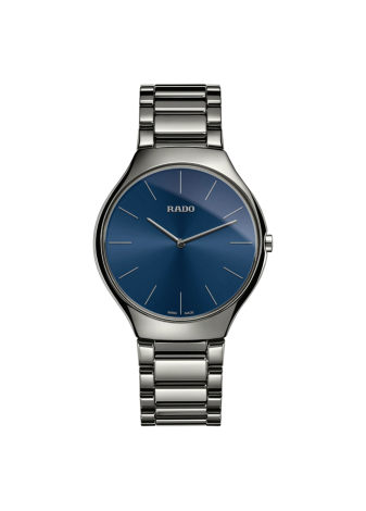 Rado True Thinline Quarzo 39 mm quadrante blu R27955022