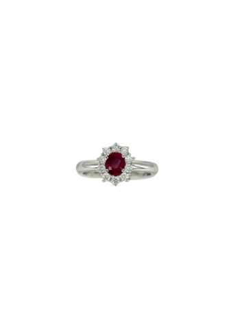Recarlo Anello Rubino Timeless mis 14 R03CC080/RB020