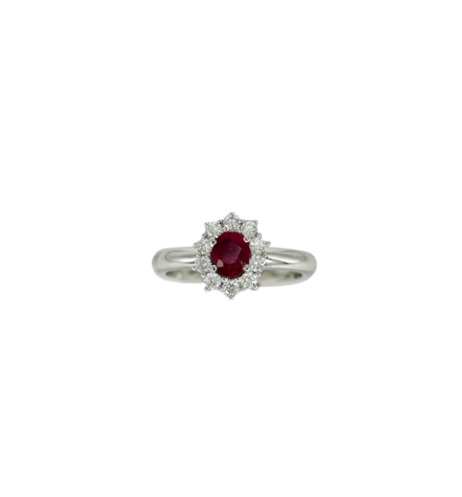 Recarlo Anello Rubino Timeless mis 14 R03CC080/RB020