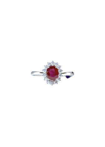 Recarlo Anello Rubino mis 15 R03CC044/RB030