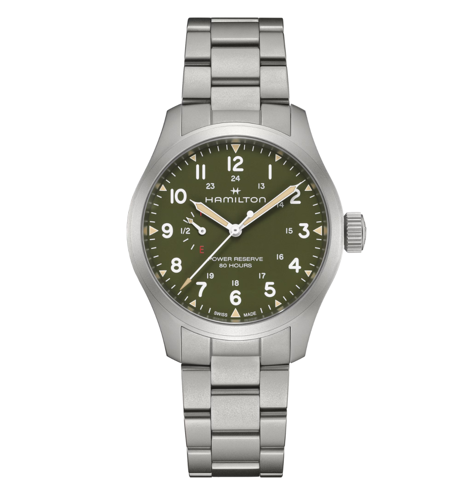 Khaki Field Power Reserve 40 H69509160