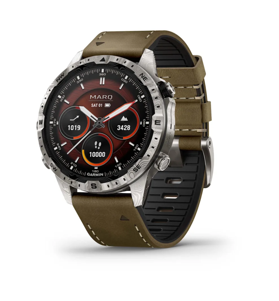 Garmin MARQ® Adventurer (Gen 2) Damascus Steel Edition 46 010-03393-31