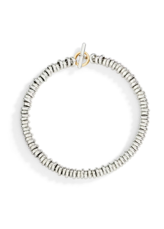 DoDo - Bracciale Rondelle Argento