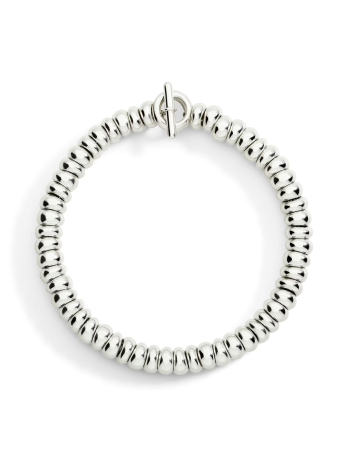 DoDo - Bracciale Rondelle Bold Argento