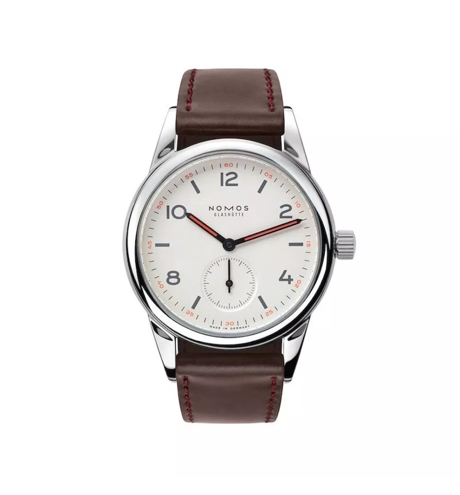 Nomos Club 36 cinturino pelle marrone 701.1