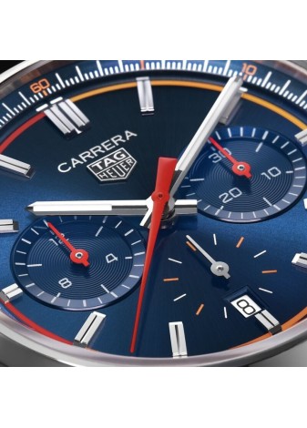 Tag Heuer Carrera Chronograph 42 mm blue CBN201DFC6543
