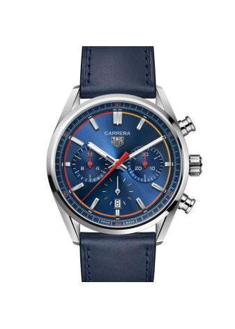 Tag Heuer Carrera Chronograph 42 mm blue CBN201DFC6543