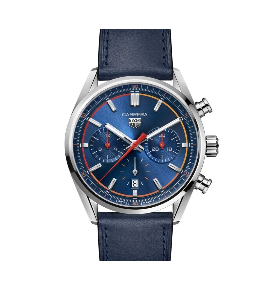 Tag Heuer Carrera Chronograph 42 mm blue CBN201DFC6543