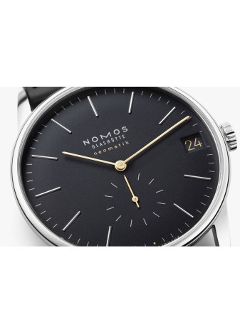 Nomos Orion Neomatik 41 datario new black Ref. 366