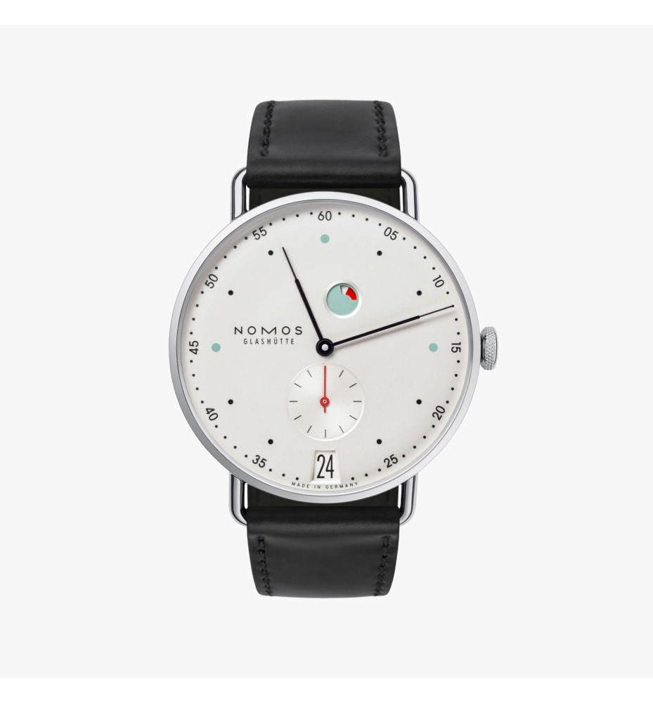 Nomos Metro datario indicatore di carica 1101 Nomos Metro datario indicatore di carica 1101