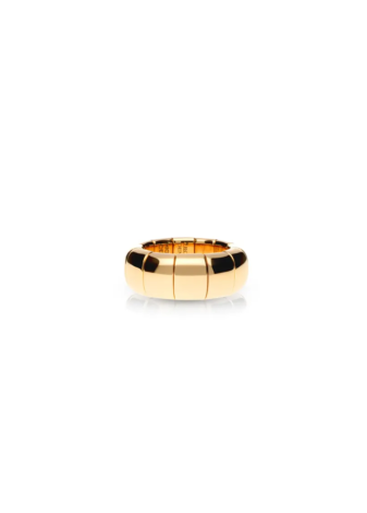 Anello Demeglio Aura Pura Grande Ceramica dorata gialla