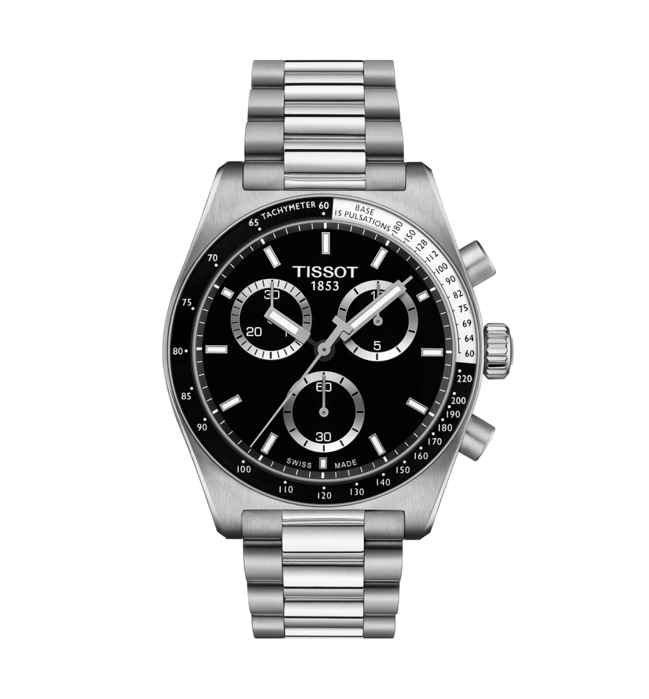 Tissot Pr516 Chronograph quadrante nero T1494171105100