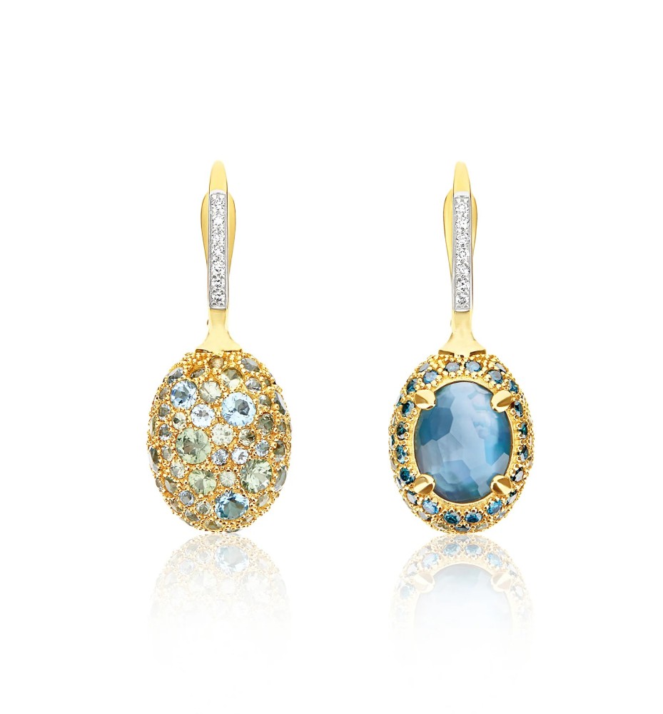 Orecchini Ciliegine Nanis Medium Double face OS29-584