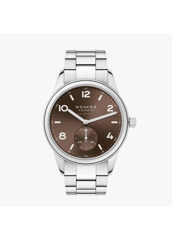 Nomos Club Sport Neomatik 39 Tabac bracciale acciaio 760