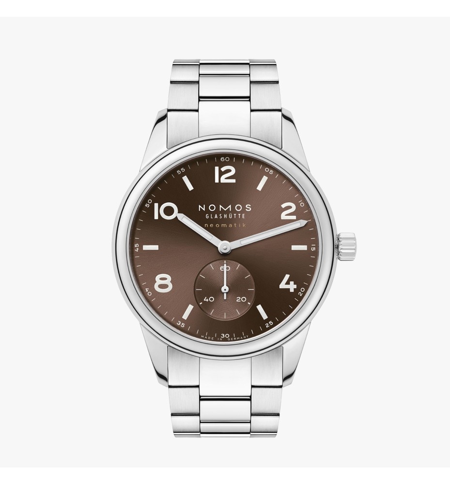 Nomos Club Sport Neomatik 39 Tabac bracciale acciaio 760