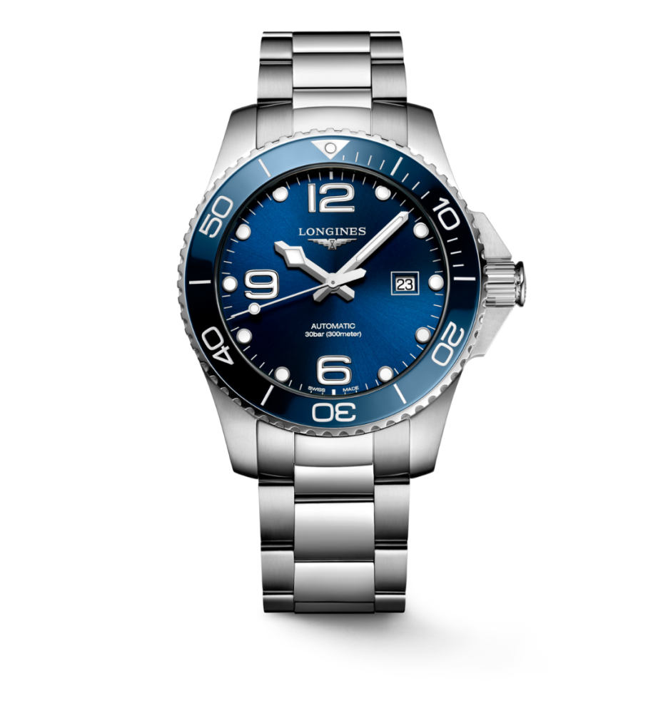 Longines Hydroconquest 43 mm Ceramic blu L37824966 Longines Hydroconquest 43 mm Ceramic blu L37824966