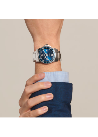 Longines Hydroconquest 41 mm quadrante blu L37814966
