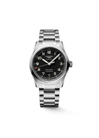 Longines Spirit 37 mm quadrante nero L34104536