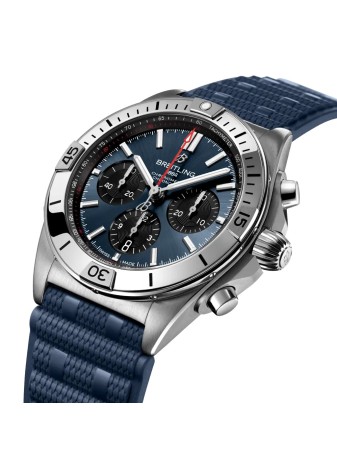 Breitling Chronomat B01 42 bracciale caucciù AB0134101C1S1