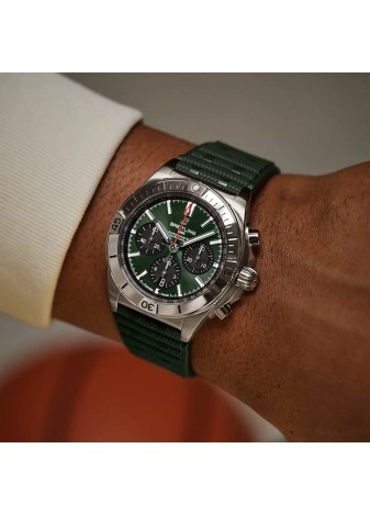 Breitling Chronomat B01 42 bracciale caucciù AB0134101L2S1