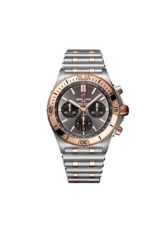 Breitling Chronomat B01 42 bracciale acciaio e oro UB0134101B1U1
