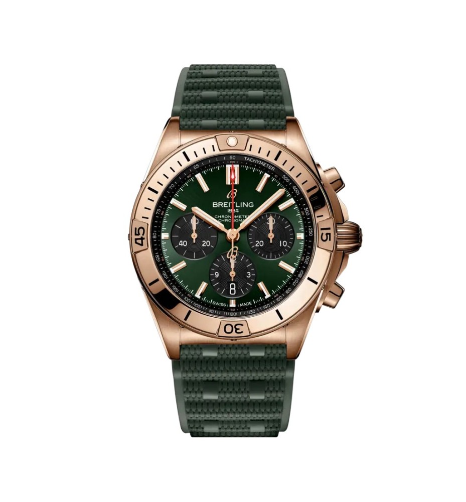 Breitling Chronomat B01 42 cassa in oro RB0134101L1S1 Breitling Chronomat B01 42 cassa in oro RB0134101L1S1
