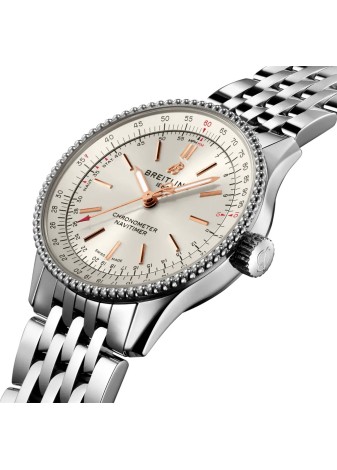 Breitling Navitimer Automatic 35 mm cinturino acciaio A17395F41G1A1