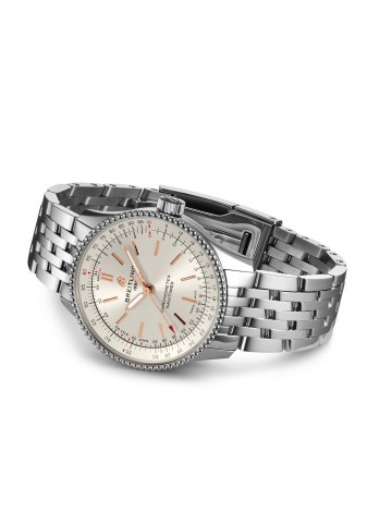 Breitling Navitimer Automatic 35 mm cinturino acciaio A17395F41G1A1