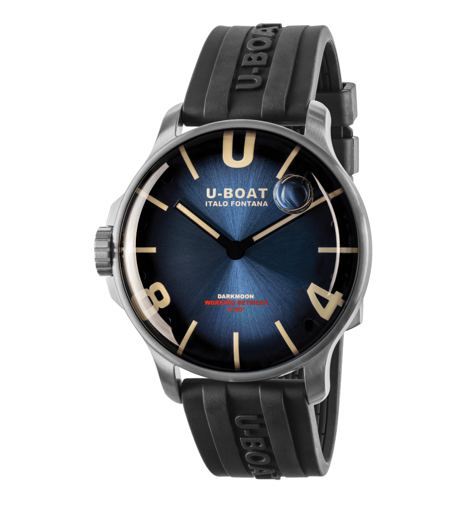 Orologio U-Boat Darkmoon 46,5 mm Blue SS Soleil 8704/E Orologio U-Boat Darkmoon 46,5 mm Blue SS Soleil 8704/E