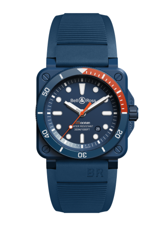 Orologio Br 03 Diver Tara 42 mm BELL&ROSS BR0392-D-TR-CE/SRB